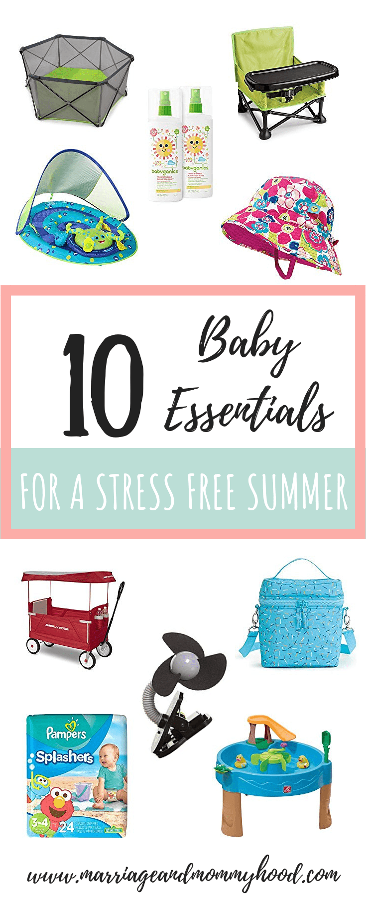 10 Baby Essentials For A Stress Free Summer