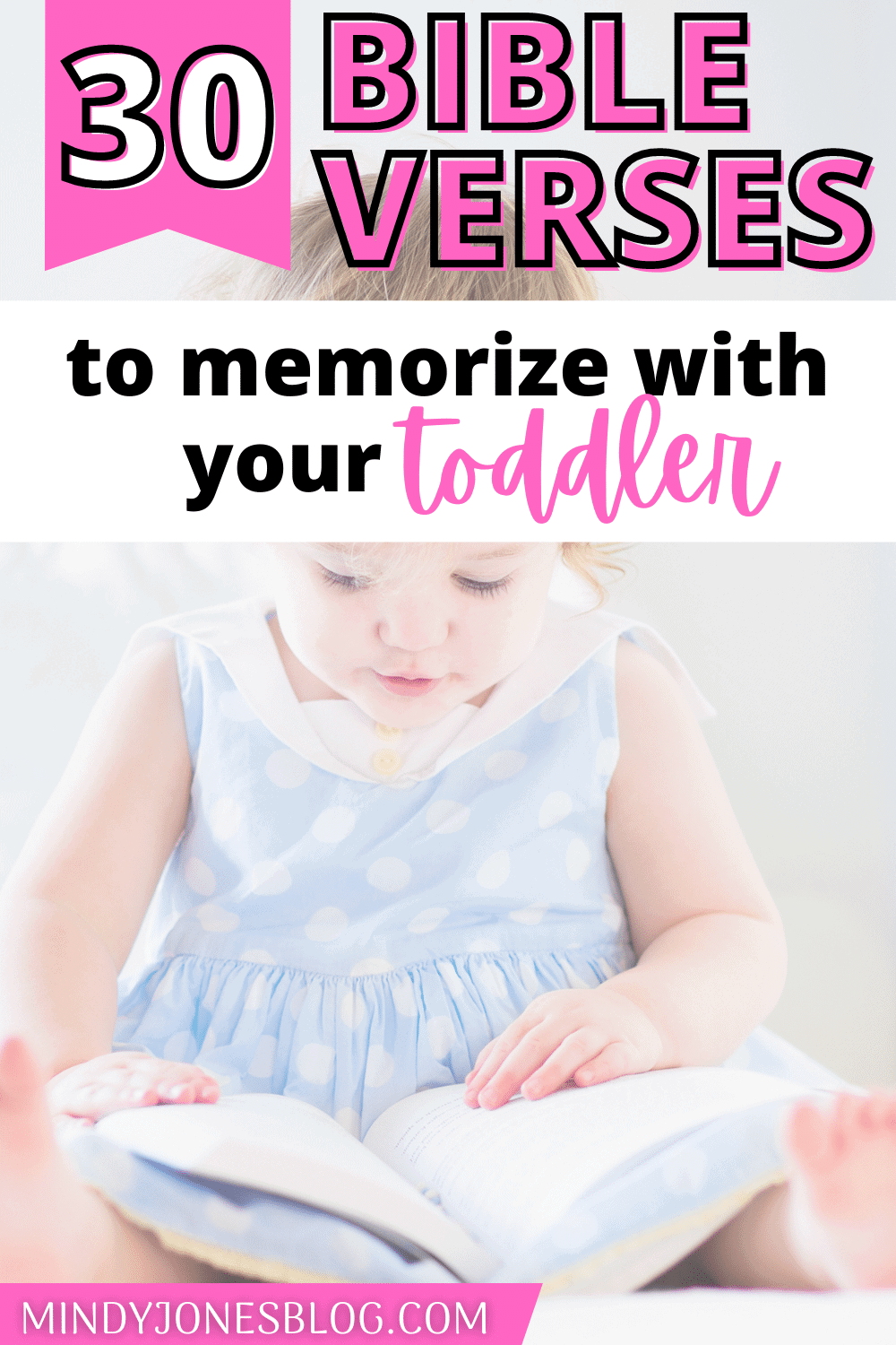 easy bible verses for toddlers to memorize