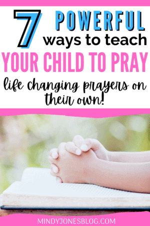 teach your child to pray