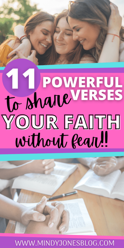 bible verses about sharing your faith