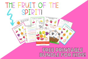 Fruit Of The Spirit Printables
