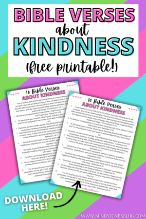 bible verses about kindness