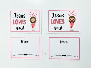 jesus loves you christian valentines cards