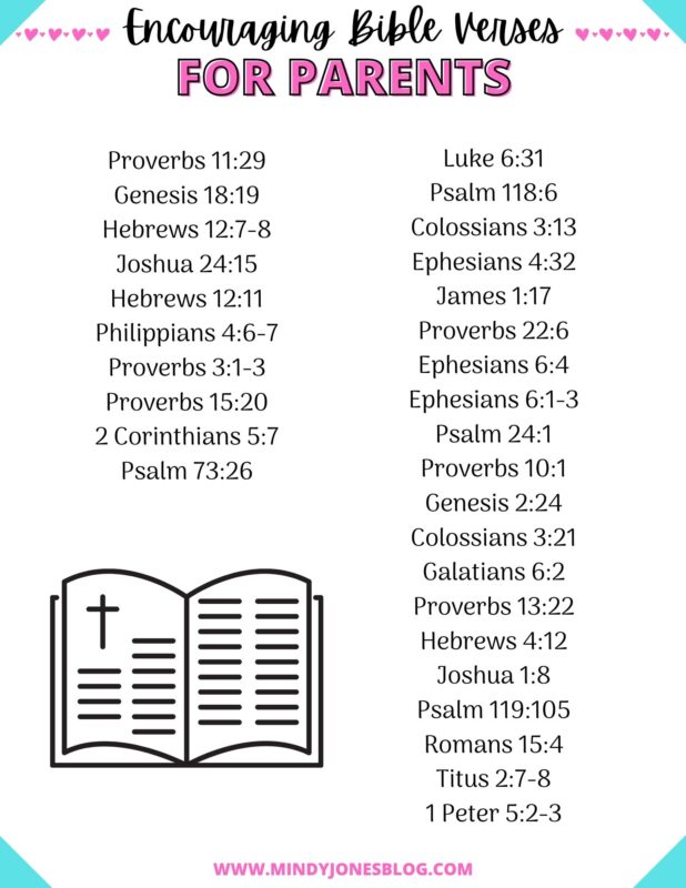 bible verses about parenting free printable