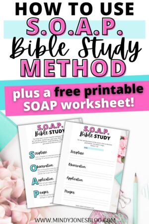 how to use soap bible study method