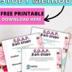 soap bible study method printable