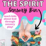 fruit of the spirit activity sensory bin