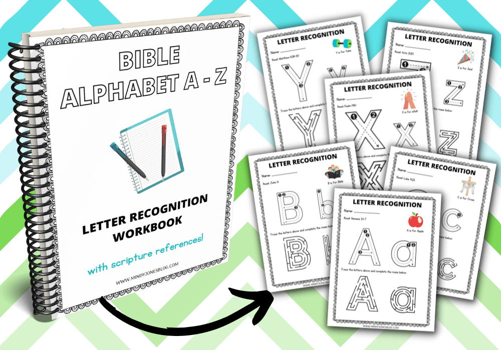 bible alphabet letter recognition workbook preschoolers