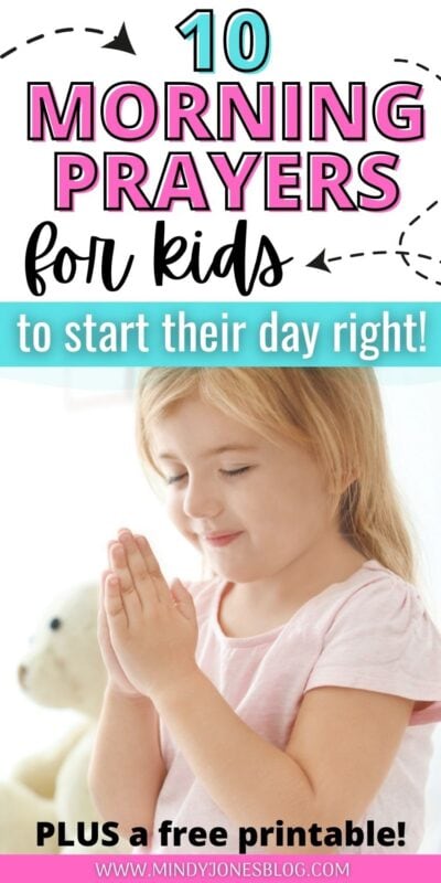 morning prayers for kids