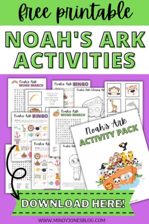 free noah's ark printables