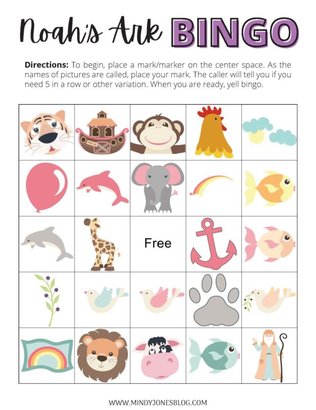 Noah's Ark Printable Activity Pack_Page_25 | Mindy Jones Blog